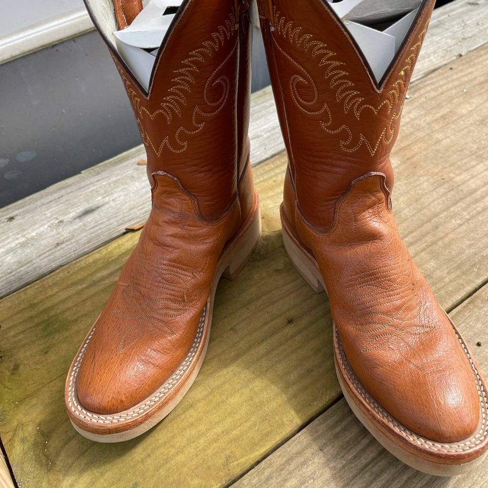 Women’s Size 8 Handmade Boots from Olathe, Kansas. REDUCED Still available